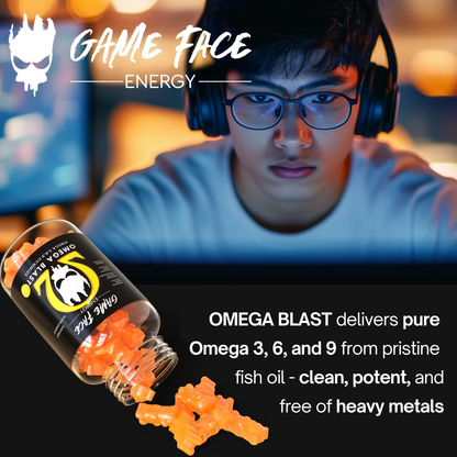 OMEGA BLAST - Omega 3, 6, and 9 Gummies