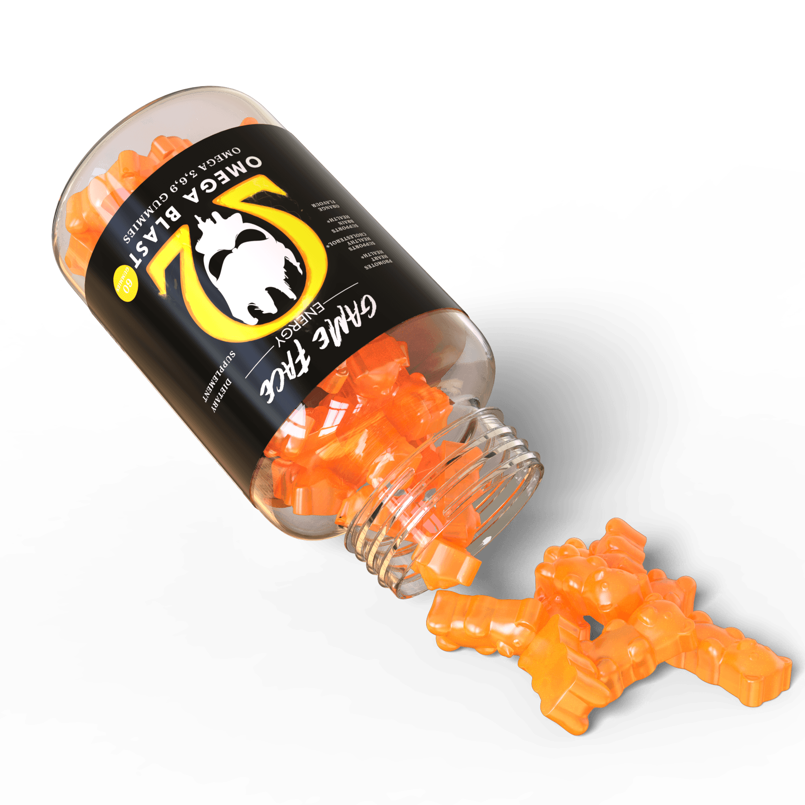 OMEGA BLAST - Omega 3, 6, and 9 Gummies - Game Face Energy